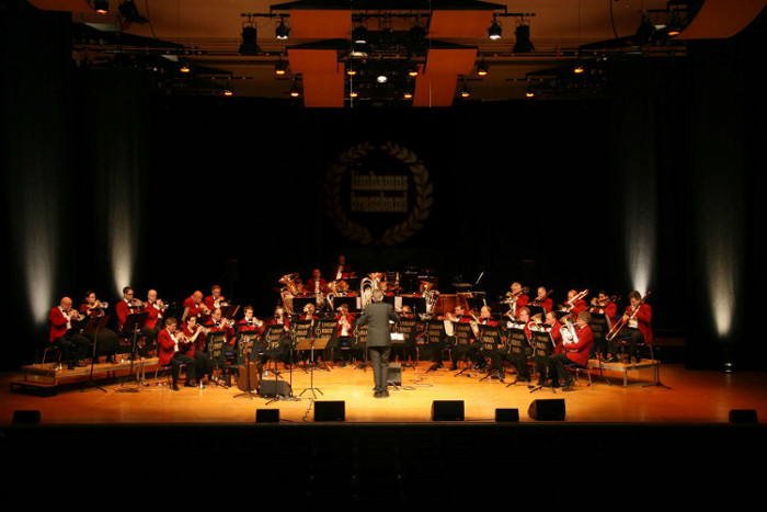 Limhamns Brassband under vårkonserten 2011