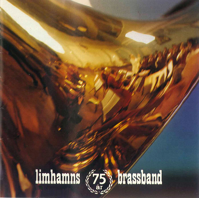 Limhamns Brassband 75 år - bild av konvolutet