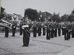 Limhamns Brassband på Limhamns Torg 1982