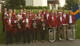 Limhamns Brassband i Österrike 2018.