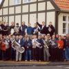 Gruppbild av Limhamns Brassband från Bornholmsresan 1998 (AW i första raden längst till vänster)