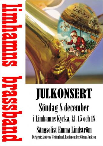 Julkonserts-affisch 2019